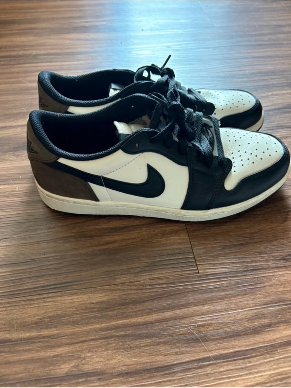 Nike Men's Black, White and Brown Low-Top Sneakers
